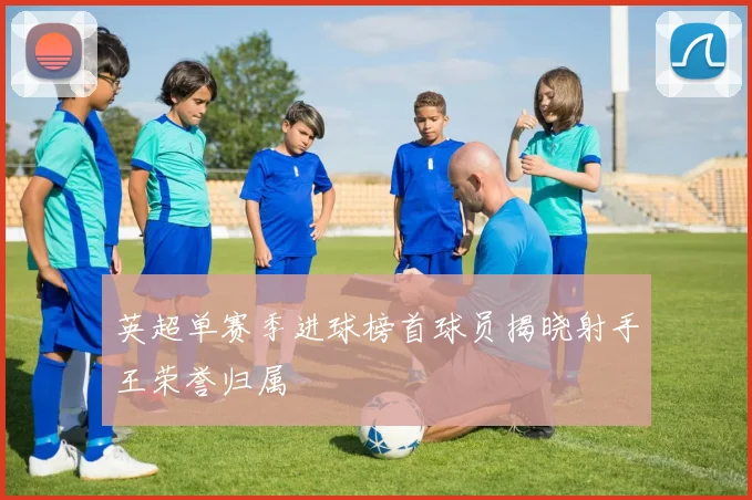 英超单赛季进球榜首球员揭晓射手王荣誉归属